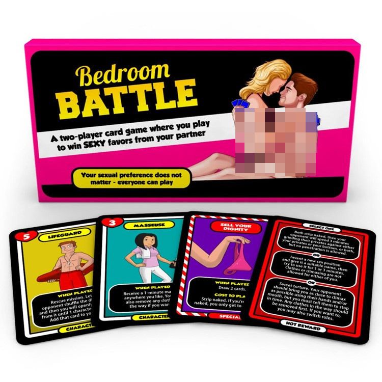Image for Bedroom Battle Card Games For Couples